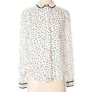 Polka Dot Blouse (Anthropologie)